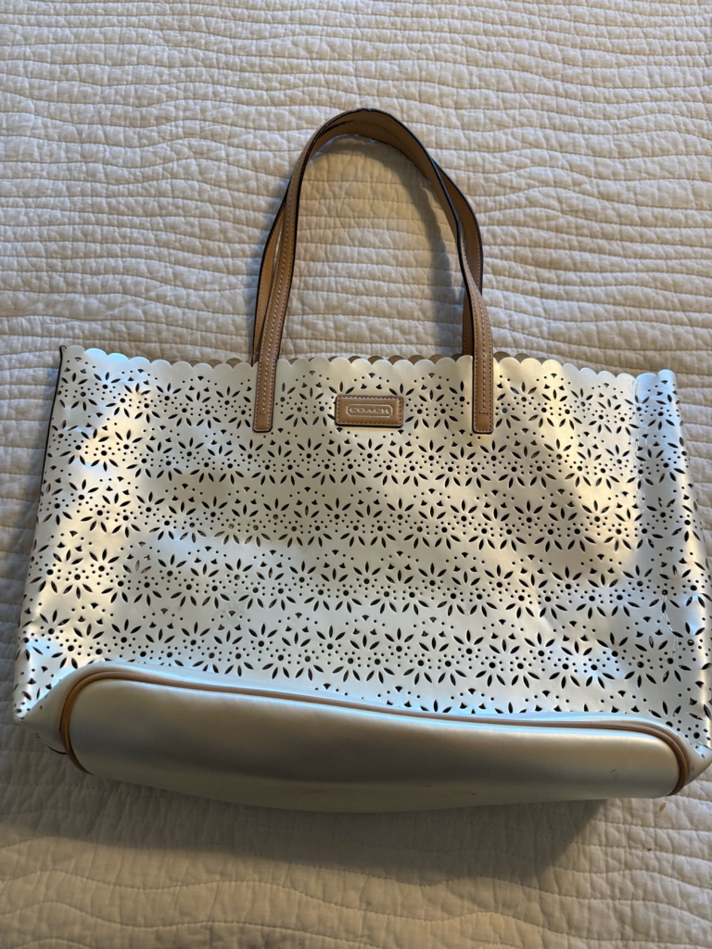 Coach Metro F24341 Open Top Tote Bag
